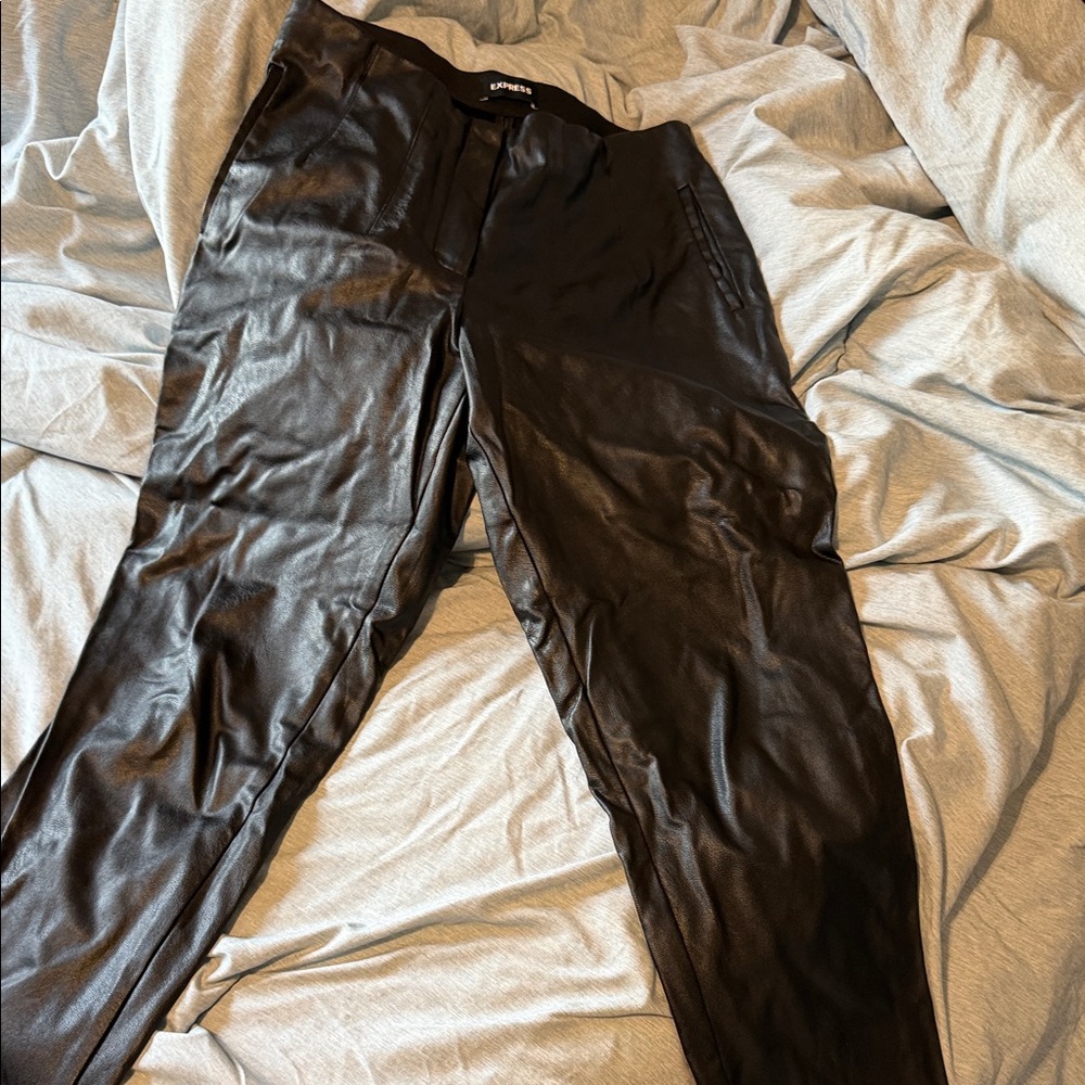 Express womens Sleek Black Dress Pants